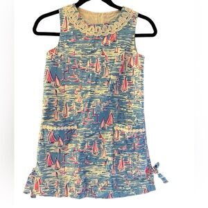 🛥️ Lilly Pulitzer Size 10 EEUC girls boatylicious shift
